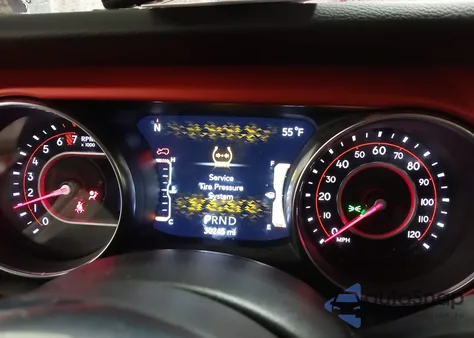 2021 Jeep Wrangler Unlimited Rubicon 4X4 из США, поврежденный, VIN 1C4HJXFG8MW669536